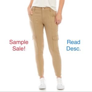 *SS* Tommy Hilfiger Camel Skinny Cargo Pants